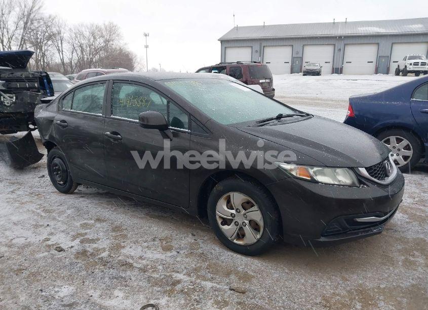 2013 Honda Civic LX (VIN 2HGFB2F51DH557165) main photo
