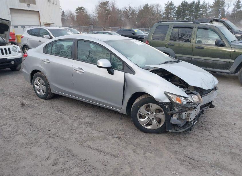 2013 Honda Civic LX (VIN 2HGFB2F51DH571230) main photo