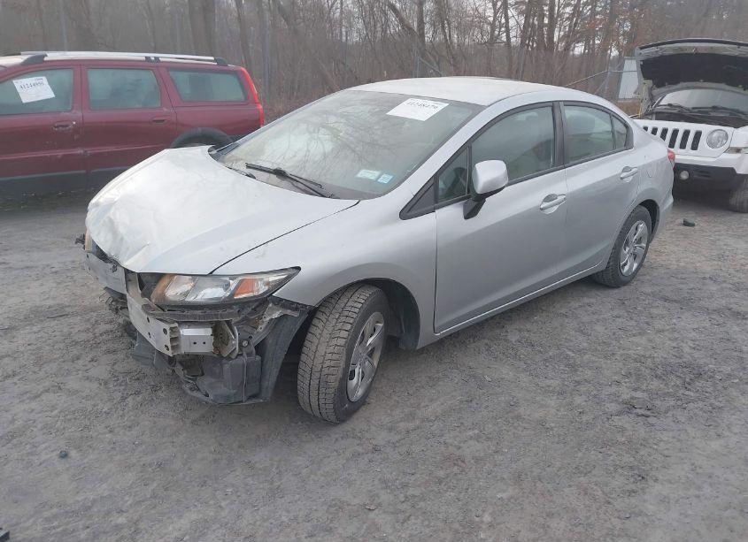 Photo 2 of 2013 Honda Civic LX (VIN 2HGFB2F51DH571230)