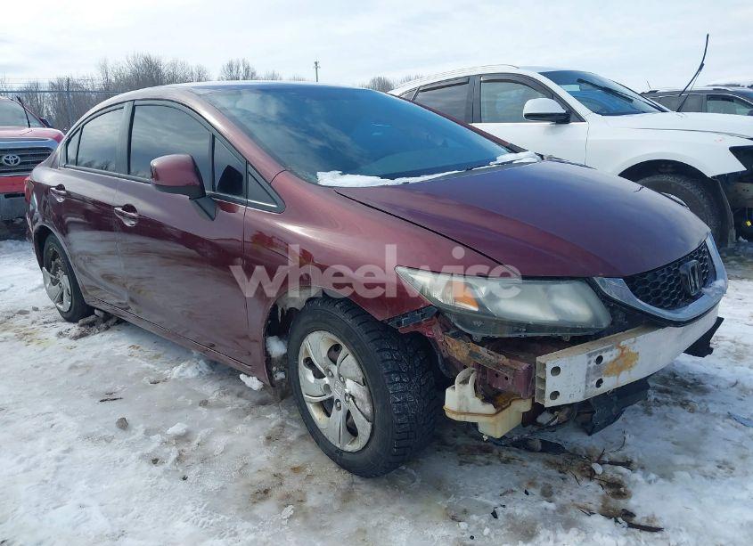 2013 Honda Civic LX (VIN 2HGFB2F51DH575746) main photo