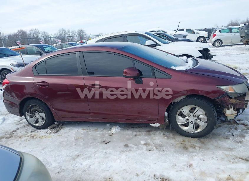 Photo 14 of 2013 Honda Civic LX (VIN 2HGFB2F51DH575746)