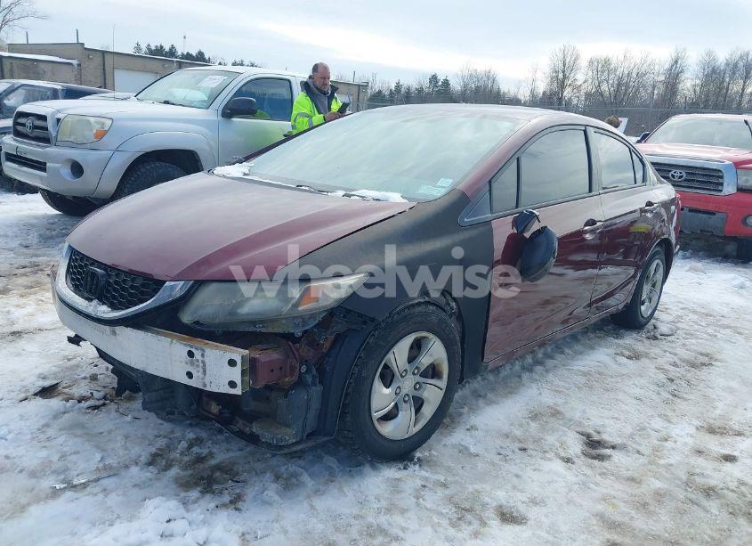 Photo 2 of 2013 Honda Civic LX (VIN 2HGFB2F51DH575746)