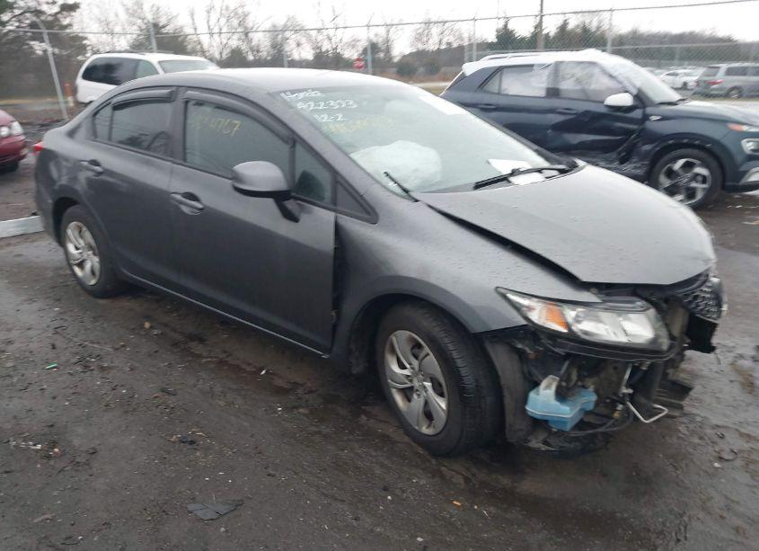 2013 Honda Civic LX (VIN 2HGFB2F51DH578551) main photo