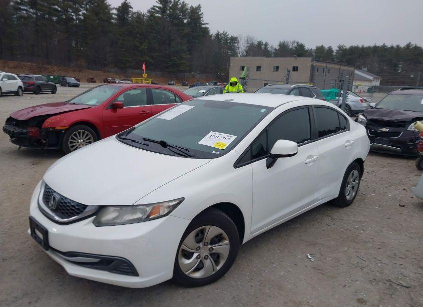 Photo 2 of 2013 Honda Civic LX (VIN 2HGFB2F51DH579862)