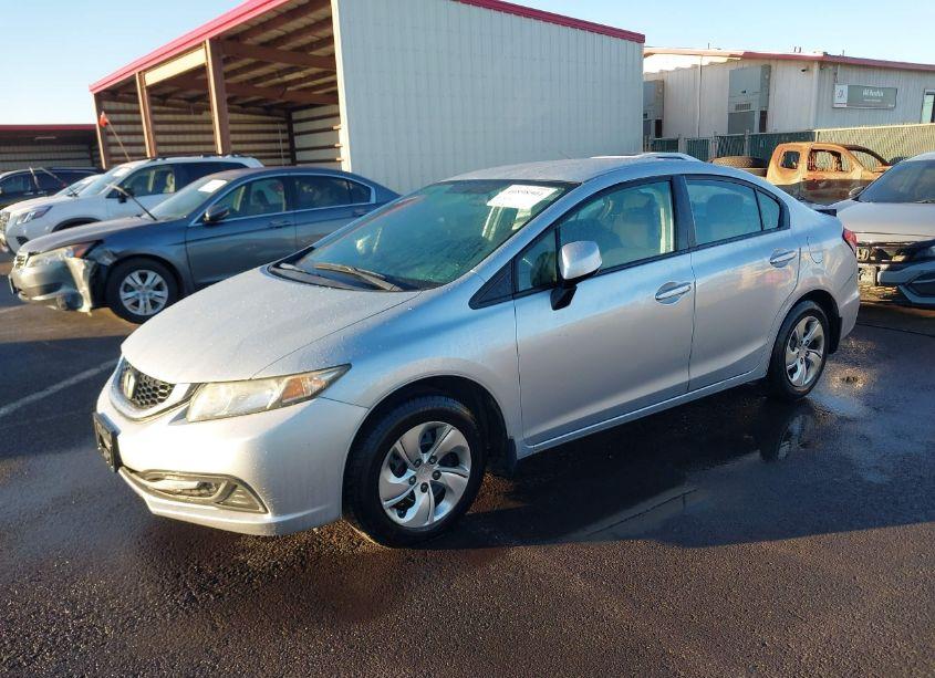 Photo 2 of 2013 Honda Civic LX (VIN 2HGFB2F51DH584933)