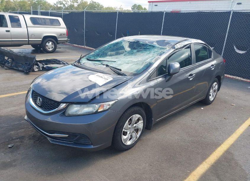 Photo 2 of 2013 Honda Civic LX (VIN 2HGFB2F51DH588612)