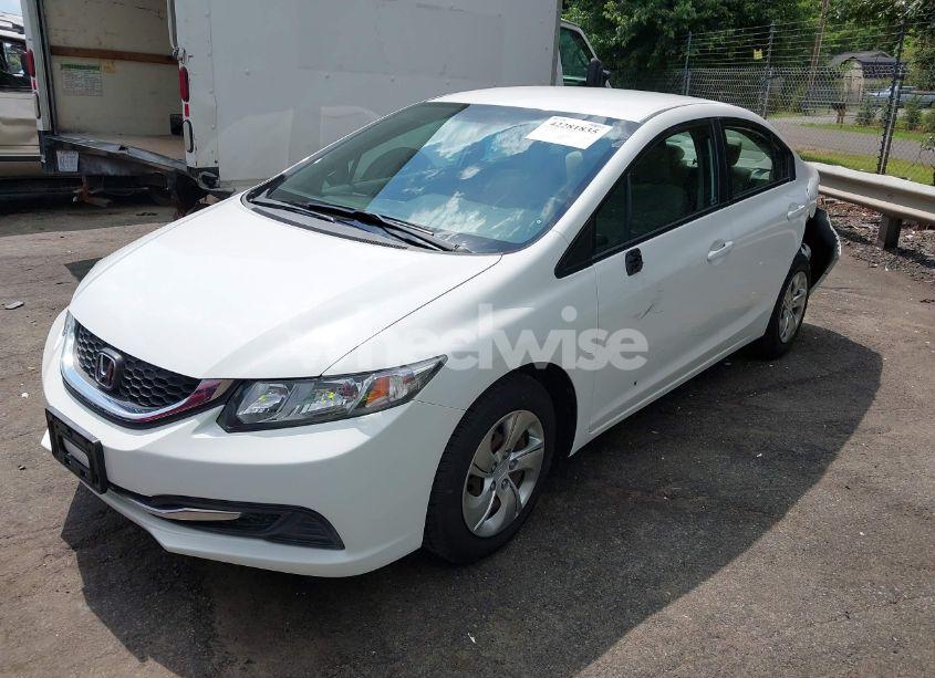 Photo 2 of 2013 Honda Civic LX (VIN 2HGFB2F51DH601391)