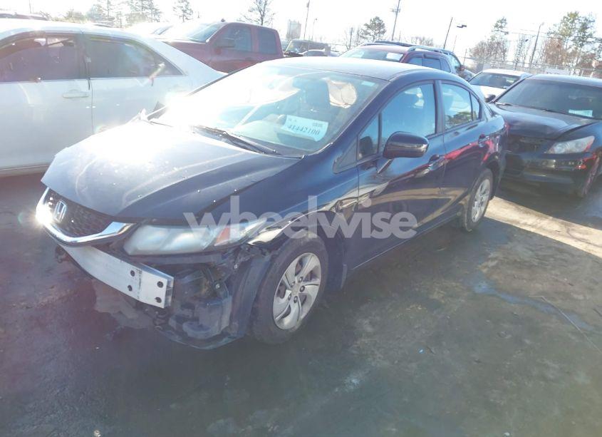 Photo 2 of 2014 Honda Civic LX (VIN 2HGFB2F51EH503978)