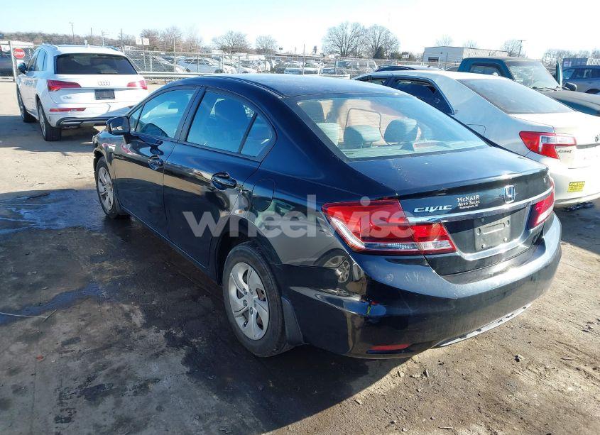 Photo 3 of 2014 Honda Civic LX (VIN 2HGFB2F51EH503978)