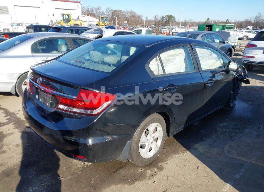 Photo 4 of 2014 Honda Civic LX (VIN 2HGFB2F51EH503978)
