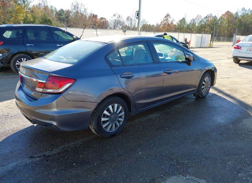 Photo 4 of 2014 Honda Civic LX (VIN 2HGFB2F51EH512549)