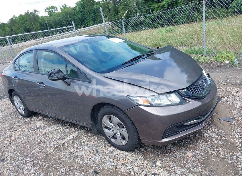 2014 Honda Civic LX (VIN 2HGFB2F51EH512776) main photo