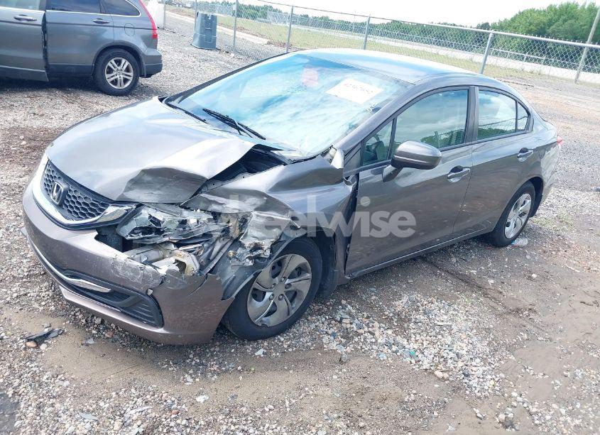 Photo 2 of 2014 Honda Civic LX (VIN 2HGFB2F51EH512776)