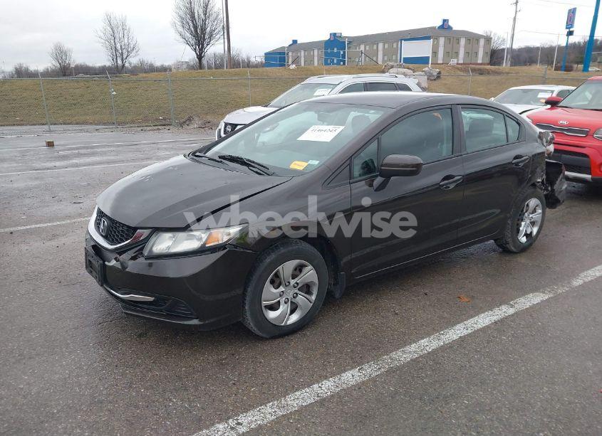 Photo 2 of 2014 Honda Civic LX (VIN 2HGFB2F51EH554333)