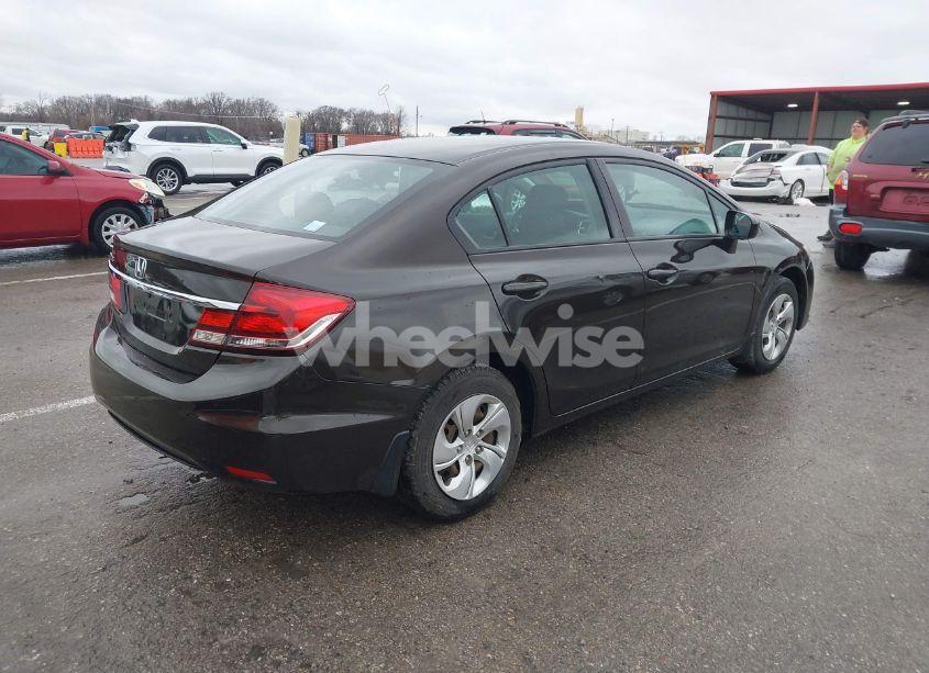 Photo 4 of 2014 Honda Civic LX (VIN 2HGFB2F51EH554333)