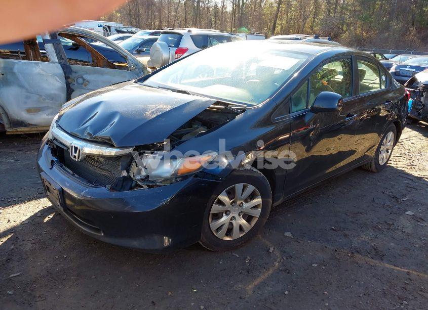 Photo 2 of 2012 Honda Civic SDN LX (VIN 2HGFB2F52CH302197)