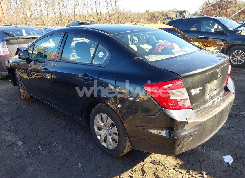 Photo 3 of 2012 Honda Civic SDN LX (VIN 2HGFB2F52CH302197)