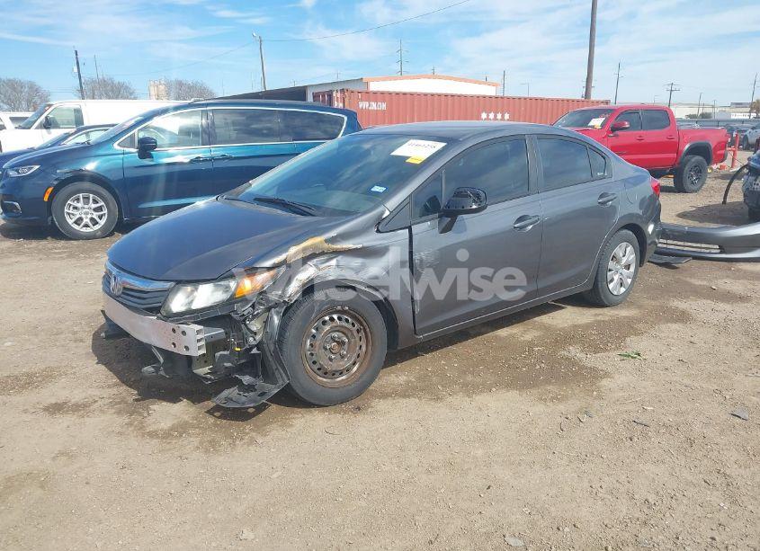 Photo 2 of 2012 Honda Civic LX (VIN 2HGFB2F52CH327648)