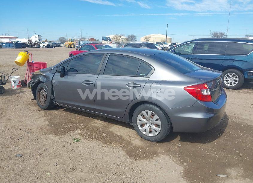 Photo 3 of 2012 Honda Civic LX (VIN 2HGFB2F52CH327648)