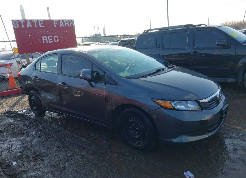 2012 Honda Civic LX (VIN 2HGFB2F52CH332395) main photo