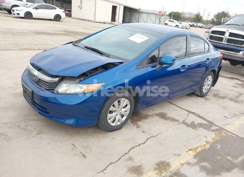 Photo 2 of 2012 Honda Civic SDN LX (VIN 2HGFB2F52CH513089)