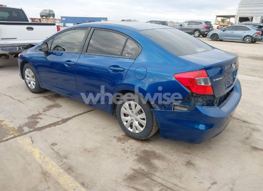 Photo 3 of 2012 Honda Civic SDN LX (VIN 2HGFB2F52CH513089)