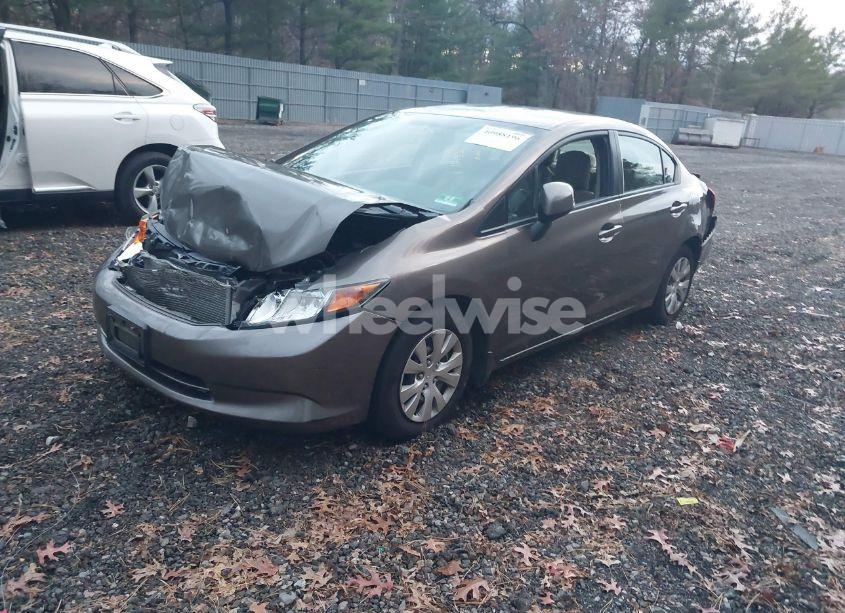 Photo 2 of 2012 Honda Civic LX (VIN 2HGFB2F52CH570134)