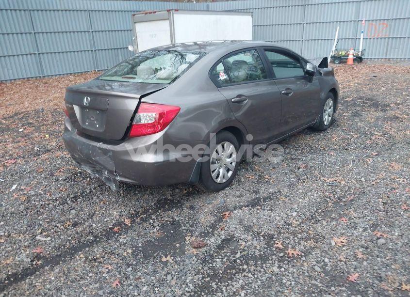 Photo 4 of 2012 Honda Civic LX (VIN 2HGFB2F52CH570134)