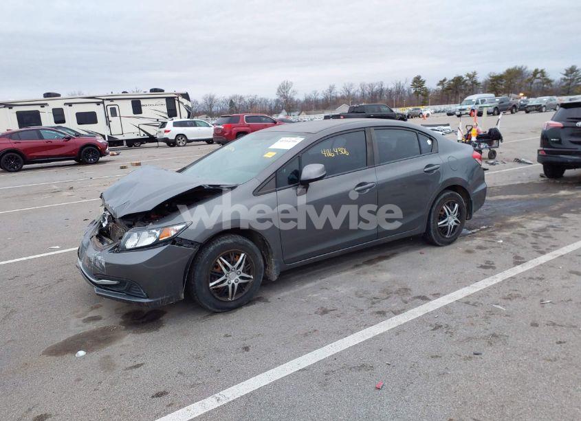 Photo 2 of 2013 Honda Civic LX (VIN 2HGFB2F52DH502157)