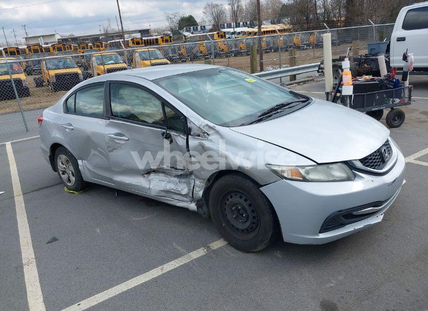 2013 Honda Civic LX (VIN 2HGFB2F52DH504569) main photo