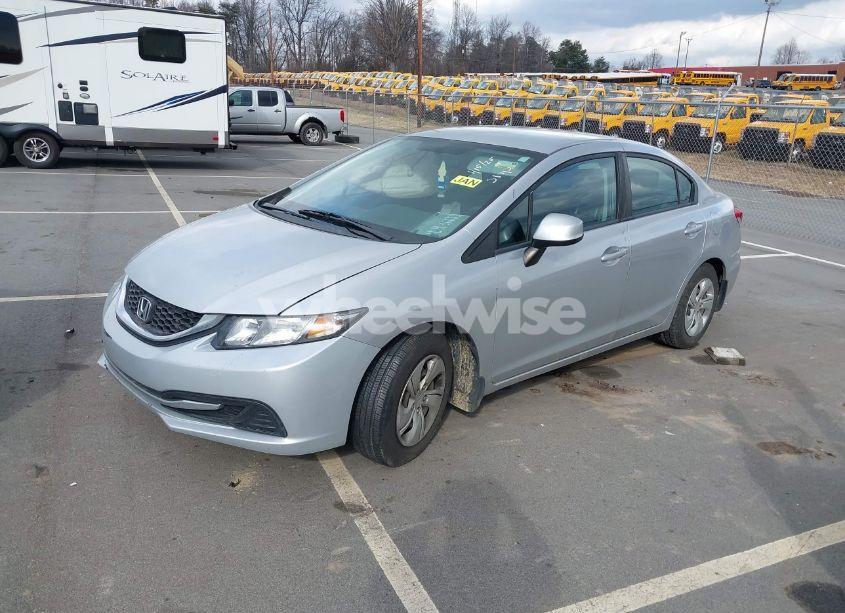 Photo 2 of 2013 Honda Civic LX (VIN 2HGFB2F52DH504569)