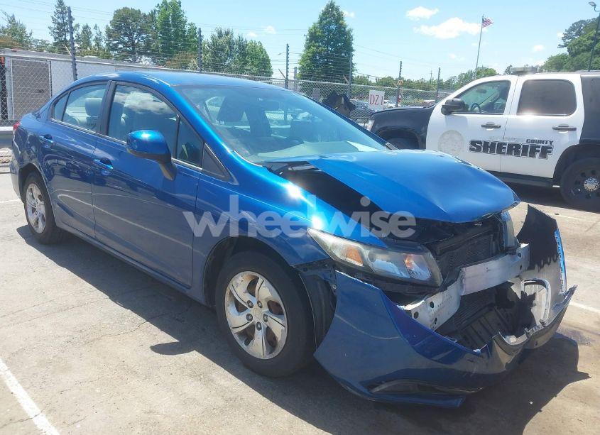 2013 Honda Civic LX (VIN 2HGFB2F52DH525907) main photo