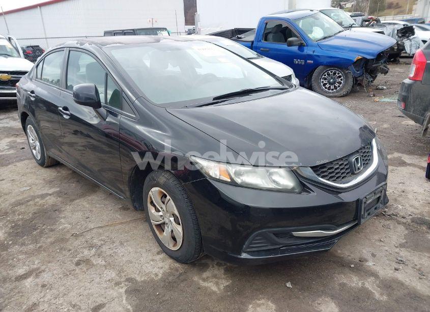 2013 Honda Civic LX (VIN 2HGFB2F52DH536812) main photo