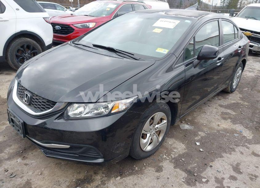Photo 2 of 2013 Honda Civic LX (VIN 2HGFB2F52DH536812)