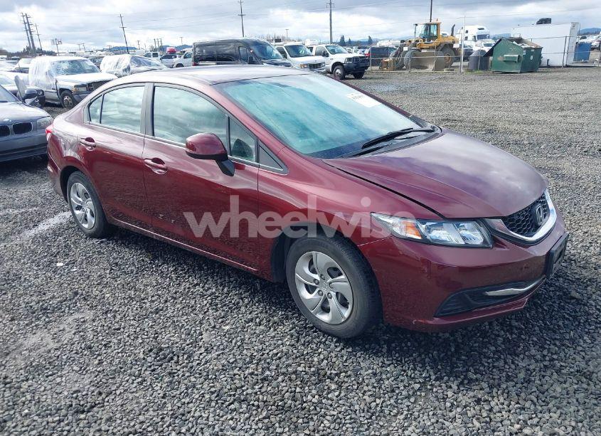 2013 Honda Civic LX (VIN 2HGFB2F52DH538253) main photo