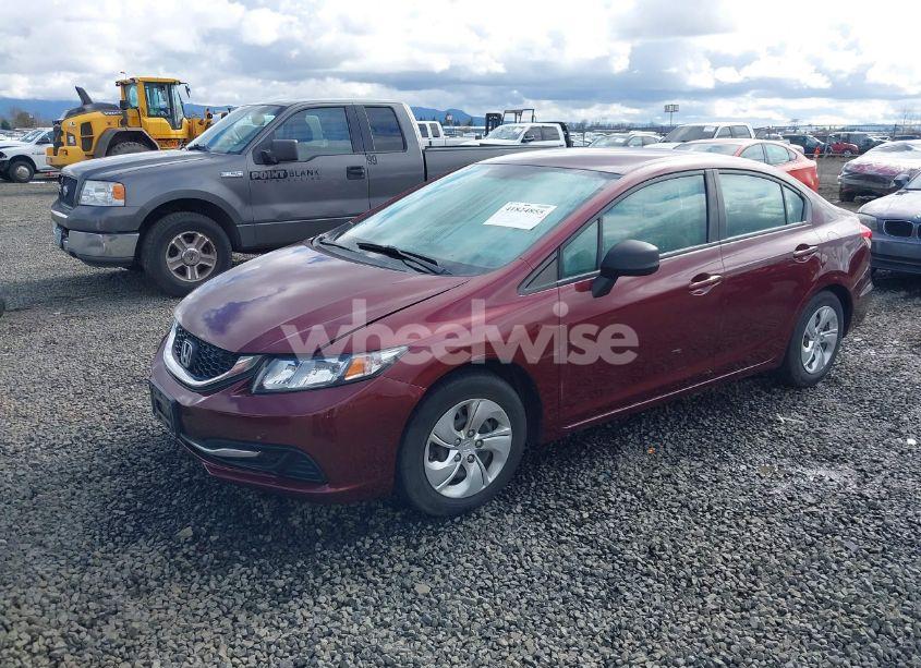Photo 2 of 2013 Honda Civic LX (VIN 2HGFB2F52DH538253)