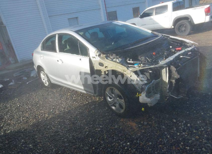 2013 Honda Civic LX (VIN 2HGFB2F52DH551312) main photo