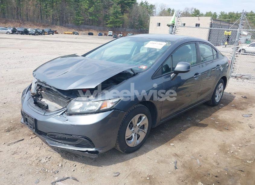 Photo 2 of 2013 Honda Civic LX (VIN 2HGFB2F52DH562875)