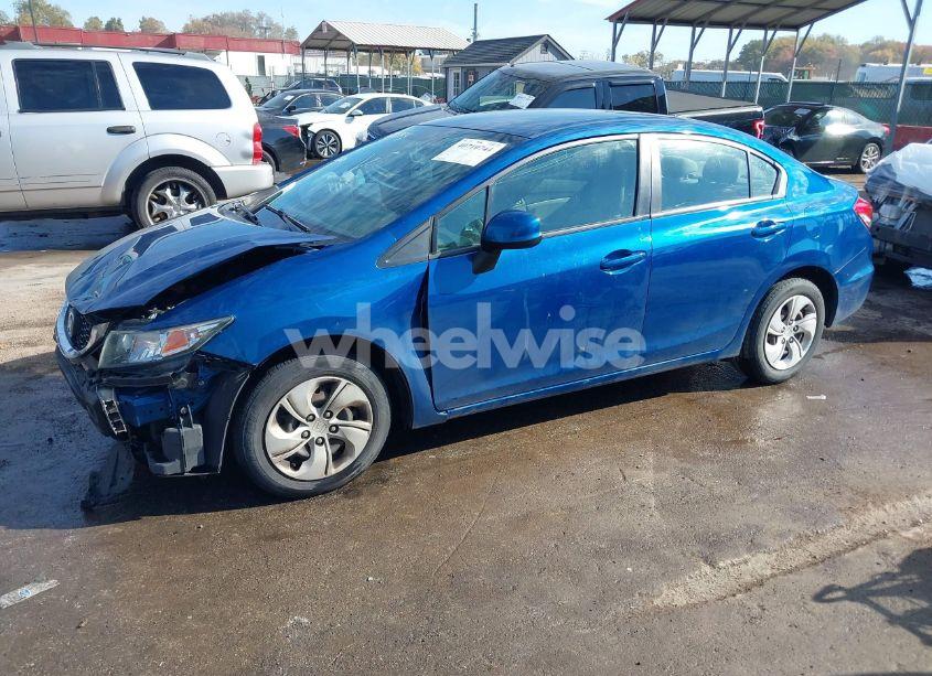 Photo 2 of 2013 Honda Civic LX (VIN 2HGFB2F52DH563279)