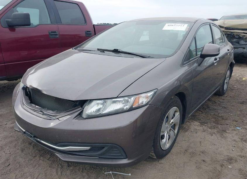 Photo 2 of 2013 Honda Civic LX (VIN 2HGFB2F52DH564447)