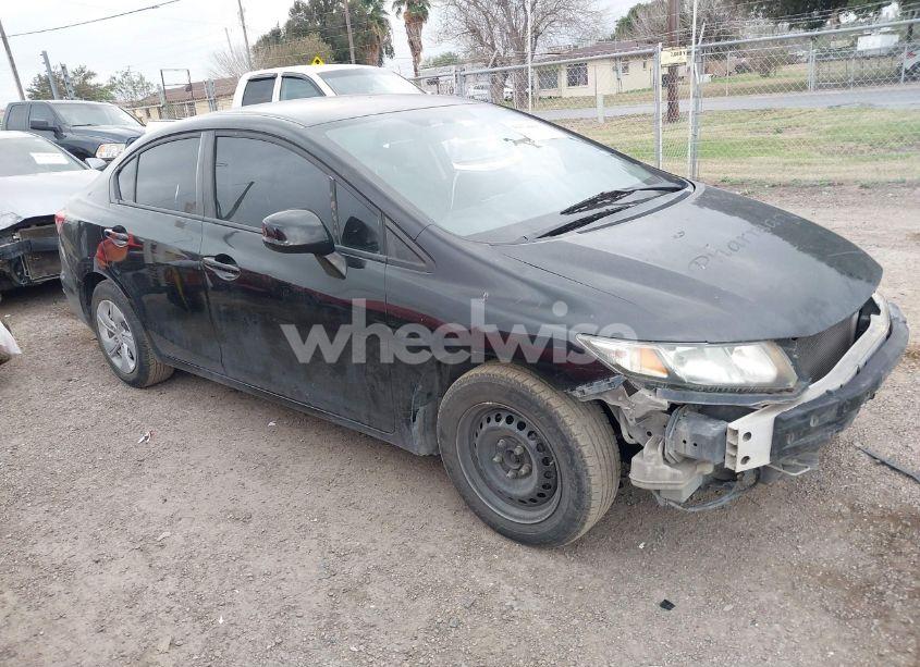 2013 Honda Civic LX (VIN 2HGFB2F52DH576081) main photo