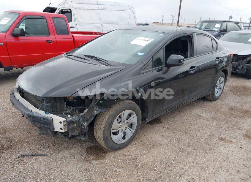 Photo 2 of 2013 Honda Civic LX (VIN 2HGFB2F52DH576081)