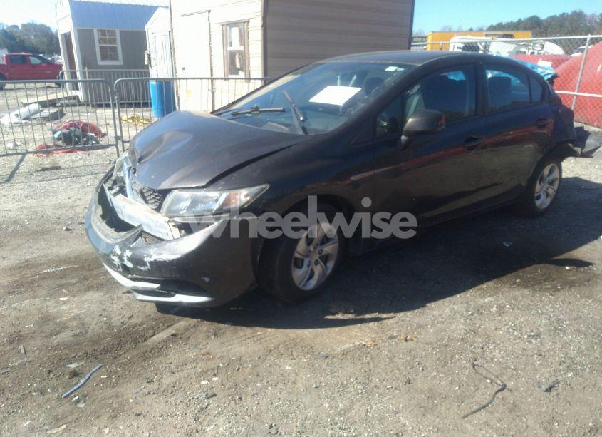 Photo 2 of 2013 Honda Civic LX (VIN 2HGFB2F52DH578011)