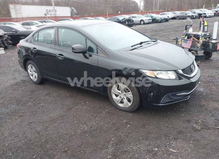 2013 Honda Civic LX (VIN 2HGFB2F52DH589655) main photo