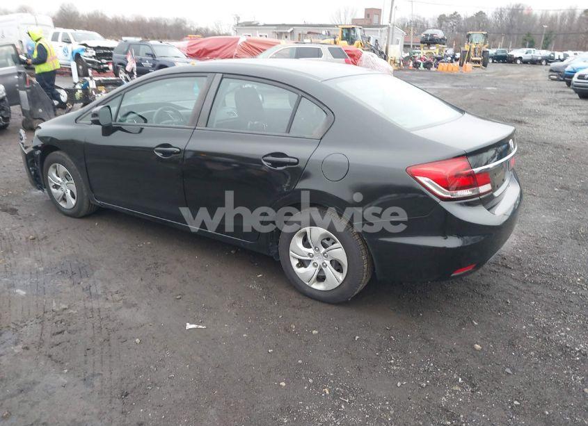 Photo 3 of 2013 Honda Civic LX (VIN 2HGFB2F52DH589655)
