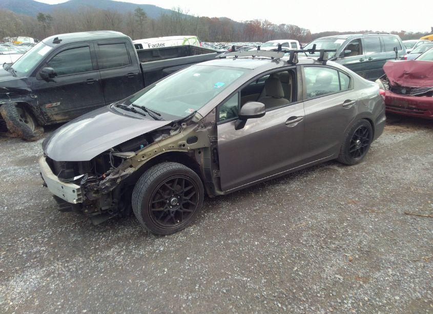 Photo 2 of 2013 Honda Civic LX (VIN 2HGFB2F52DH590966)