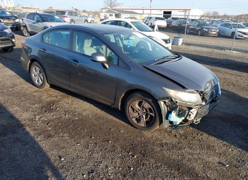 2013 Honda Civic LX (VIN 2HGFB2F52DH597058) main photo