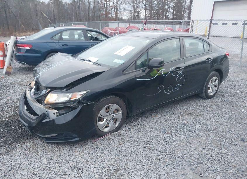 Photo 2 of 2013 Honda Civic LX (VIN 2HGFB2F52DH599019)