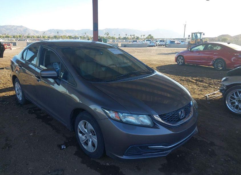 2014 Honda Civic LX (VIN 2HGFB2F52EH506873) main photo