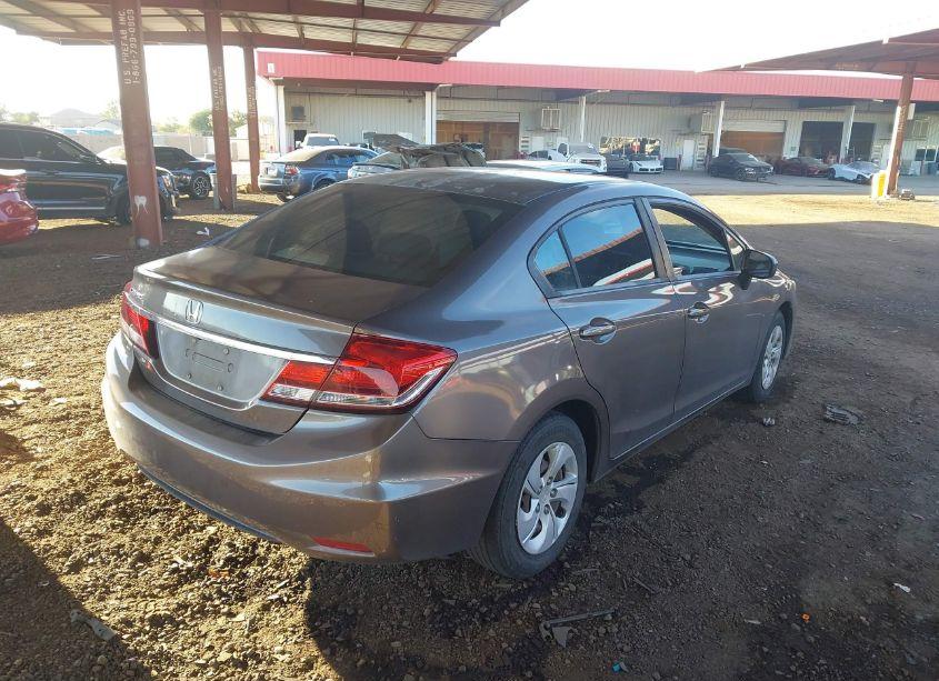 Photo 4 of 2014 Honda Civic LX (VIN 2HGFB2F52EH506873)